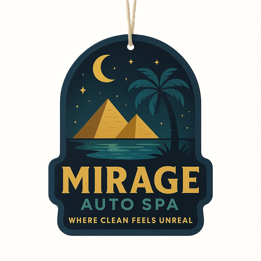 Custom car wash air fresheners for retail and vending