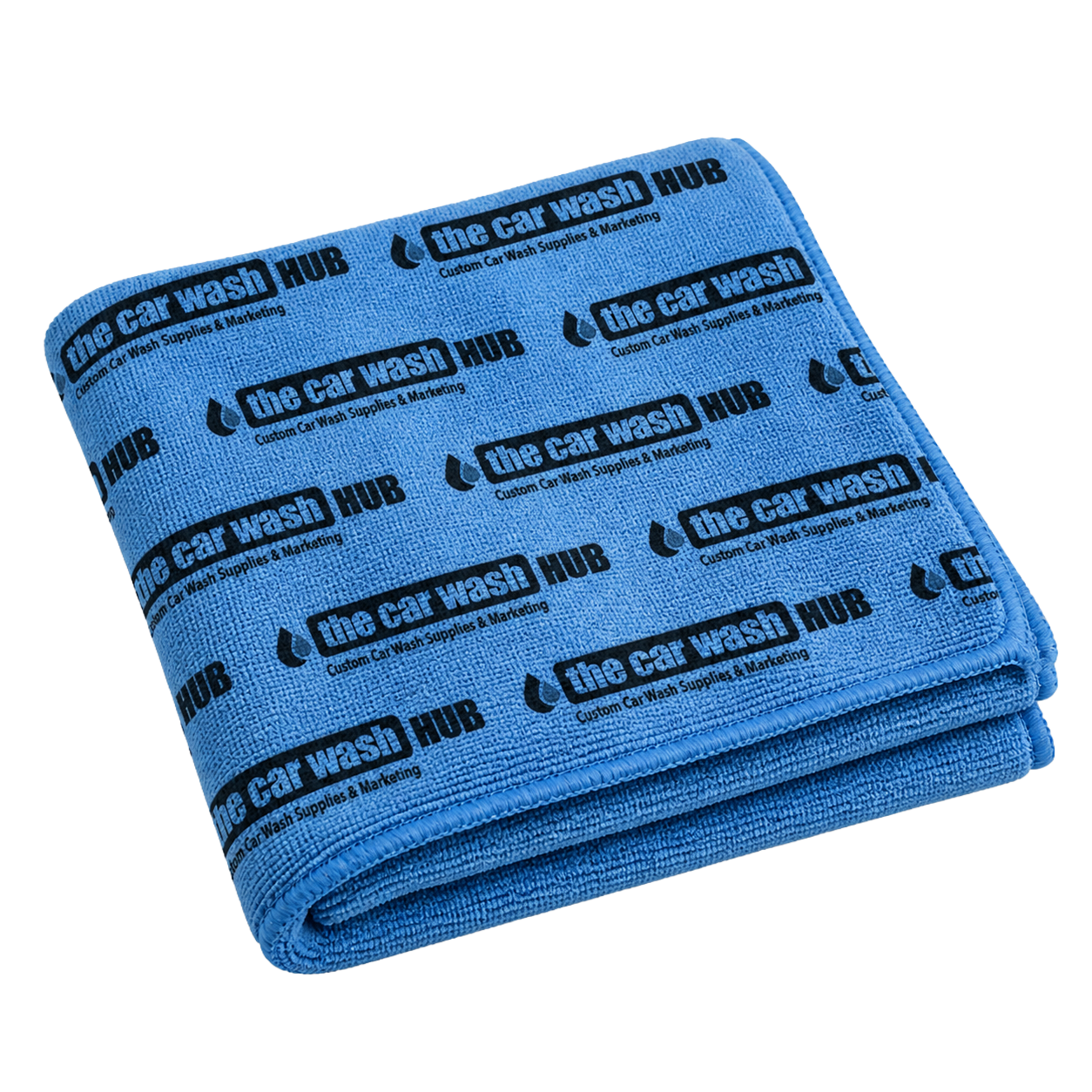 Custom branded microfiber towel for car wash operators